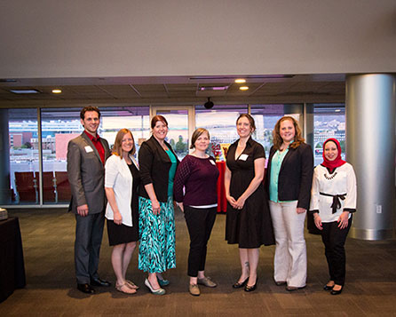 group picture of seven Steffensen Cannon scholars